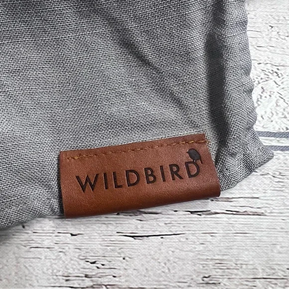 Wildbird Linen Owl Black Gray Ring Sling - Picture 3 of 8